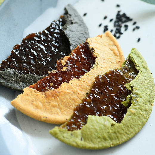 【一方云拾·三色肚脐饼】 经典传统小吃 古早味肚脐饼 外酥内软 满口小麦和地瓜的香气 商品图11