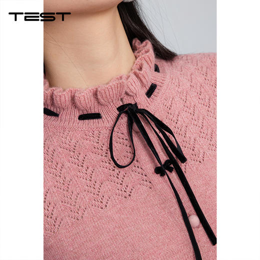 冬上新时尚优雅法式小心机设计毛衣1254176 商品图2