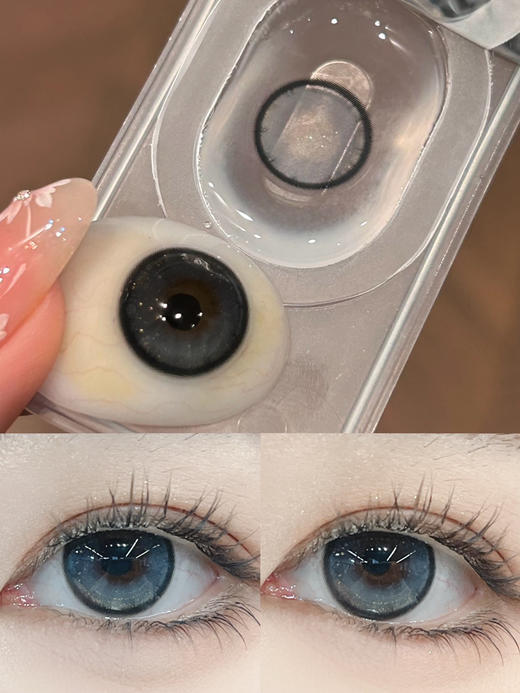 自然蓝瞳💙✨丨碎钻牛仔·4Youthcon丨14.2mm（半年抛/2片装） 商品图4
