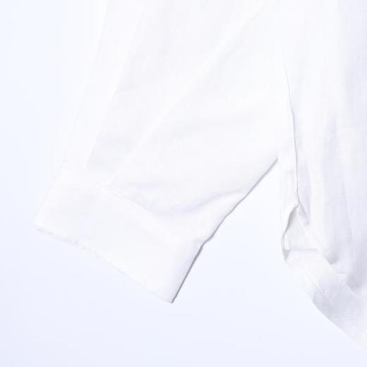 SDSA男装2026新款高贵轻奢时尚纯色简约翻领长袖衬衫休闲百搭衬衣 商品图3