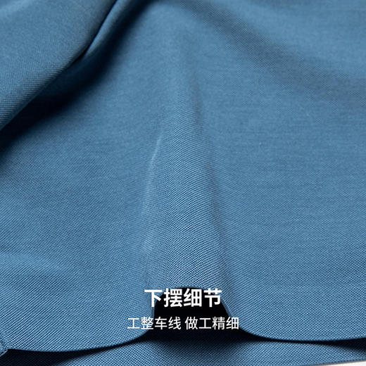 【含莫代尔&固色】圣得西2026年夏季新款短袖男款美式翻领简约T恤 商品图9