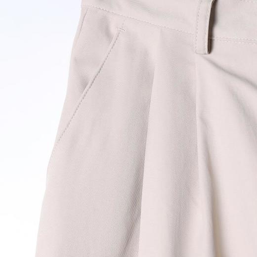 SDSA男装2026新款高贵轻奢百搭纯色收褶阔腿休闲裤时尚简约裤子 商品图2