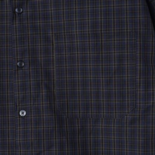 265009SDSA男士春夏新款痞帅男装韩版经典撞色格纹格子长袖衬衫百搭时尚 商品图3