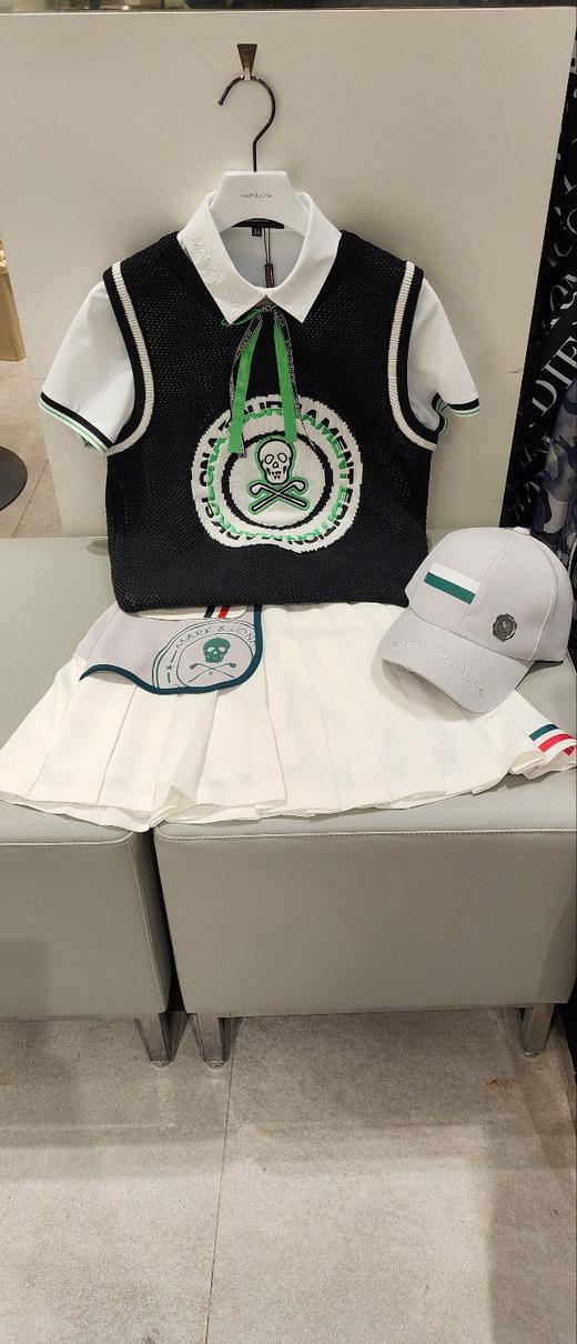 M&L家新款女士印花撞色百褶短裙来啦！原厂❗️进口客供100%功能材质打造！好的百褶裙一定是如此！ 挺阔感与自然感，舒适显瘦！这三点必须满足！！👀细节！！渠道的好东西无需置疑 商品图4