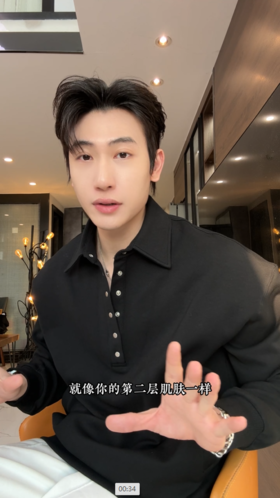 31086SDSA男士春夏新款痞帅男装时尚简约纯色按扣翻领卫衣百搭时尚上衣