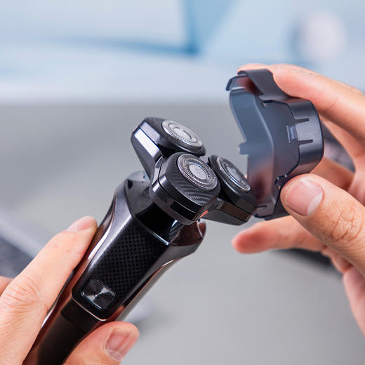 【情人节送礼】创维 G5钛金灰剃须刀3件套 全身水洗 磁吸式一体刀头 精致礼盒 商品图10