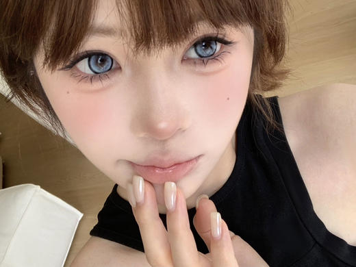 大直径混血💙丨甜心喵喵蓝·4Youthcon丨14.5mm（半年抛/2片装） 商品图1