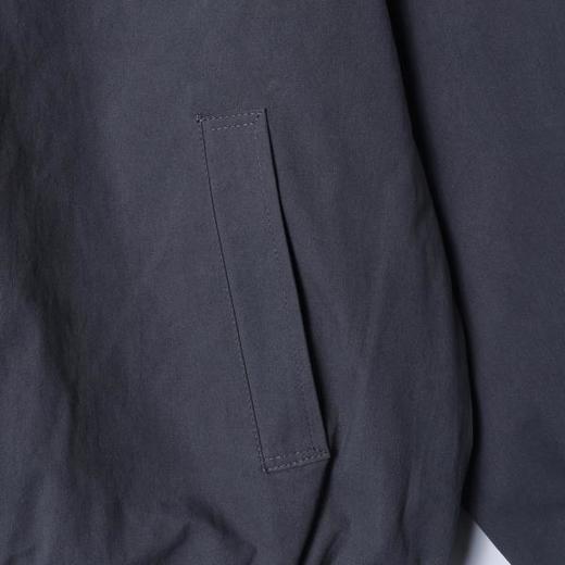 SDSA男士春夏新款痞帅男装老钱风商务百搭拉链翻领夹克外套宽松 商品图4