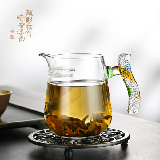 暗香疏影/秦川煮茶器/高硼硅玻璃煮茶月牙过滤煮茶器480ml 商品图0