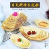 （50只）一帆风顺一次性餐具 创意木皮船打包盒寿司冷菜点心刺身碟小船 商品缩略图4