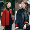 「预售」「自」全新升级【铂金会员661/天猫899/差价238】(53225)洛诗琳新中式真丝加绒外套2025冬季国风双面穿保暖外套 商品缩略图0