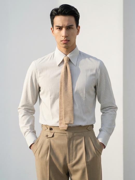 「44款可选」Reda Active 澳洲美丽诺羊毛意式工艺衬衫 商品图3