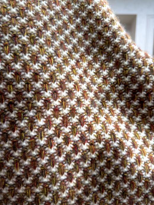 （高定手工坊）火桐hooton 唐顿庄园 7股花纱山羊绒圆领开衫 商品图2