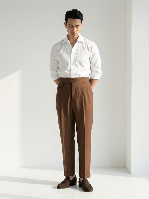 「16款可选」Merino Brothers 100%亚麻&棉亚麻混织意式工艺衬衫 商品图5