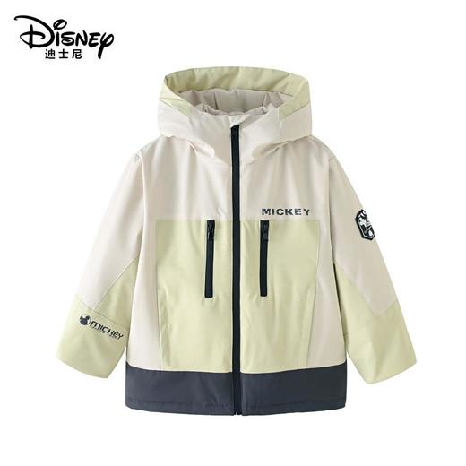 迪士尼儿童户外冲锋衣中大童亲子款加厚连帽夹棉外套三合一外套 商品图2