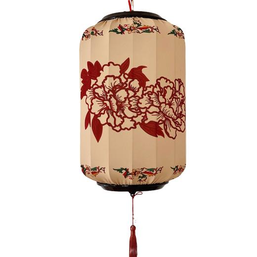 【非遗传统春节年货门神民俗灯笼】别墅 复古风趣味马年节庆布艺装饰灯笼 商品图4