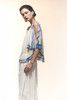 "SS25幻彩花"印花方巾式单肩上衣 商品缩略图2