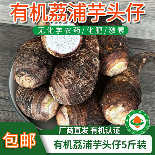 【厂商直发】广西有机荔浦大芋头香芋3斤/5斤粉嫩甜糯包邮 商品图10