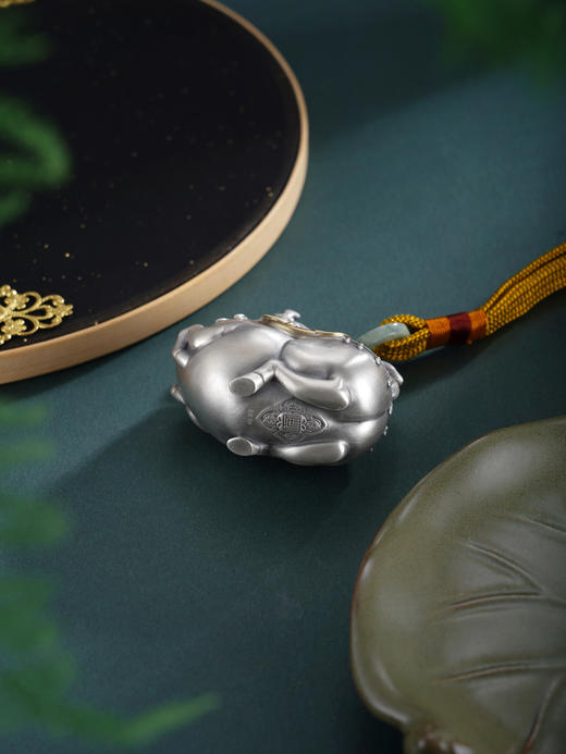 子佩集【马跃长安】银S999手把件【HS010】原创作品2601 商品图6