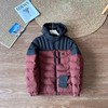 F020114情侣款排骨款设计拼色羽绒棉服 商品缩略图1