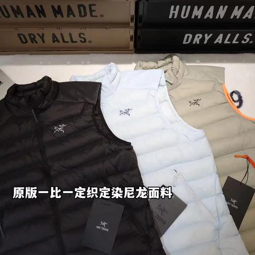 F020103Cerium vest 立领拉链羽绒马甲男女同款 商品图1