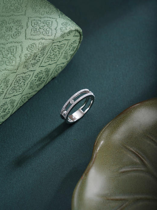 子佩集【曦光破晓】银S925戒指【FYJ-0788101】时尚点钻可移动2601 商品图4