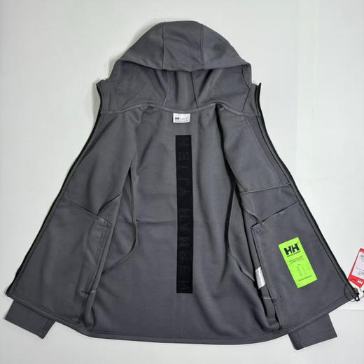 原单正品HH海丽salt针织运动帽衫 

只有灰色L，适合150斤左右

压胶工艺，立体裁剪，后背立体logo，内里全包边，超级舒适 商品图2