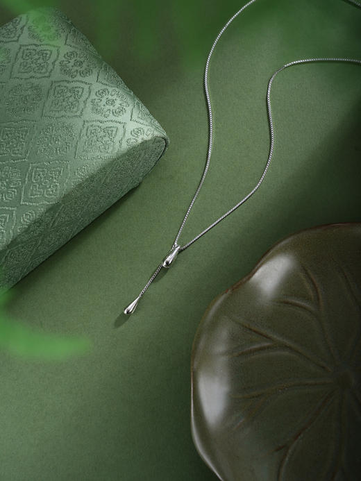 子佩集【风之曳影】银S925套链【YL-6869101XW】项链时尚水滴2601 商品图4