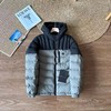 F020114情侣款排骨款设计拼色羽绒棉服 商品缩略图4