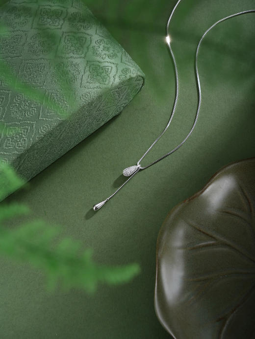 子佩集【风之曳影】银S925套链【YL-6869101XW】项链时尚水滴2601 商品图2