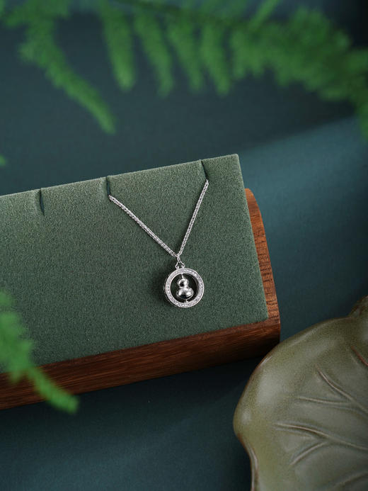 子佩集【福禄之遇】银S925套链【XL070417B】项链可转动时尚葫芦2601 商品图5