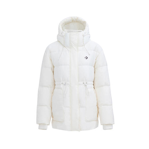 【春上新】【6折】7楼CONVERSE匡威 白色女款羽绒服WCJ135-W2Y吊牌价1599元折后价959 商品图0