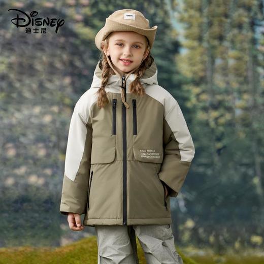 迪士尼新款儿童户外冲锋衣中大童三合一亲子款90白鸭绒羽绒登山服 商品图3
