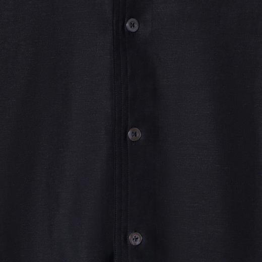 SDSA男装2026新款高贵轻奢新中式复古纯色纽扣立领衬衫百搭简约 商品图2