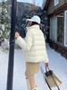F020102复古时髦精典logo刺绣羊毛针织面包羽绒服女款 商品缩略图11