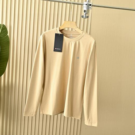 LULU春秋季款柔软长袖衫男女基础款长袖T恤 商品图4