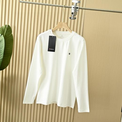LULU春秋季款柔软长袖衫男女基础款长袖T恤 商品图3