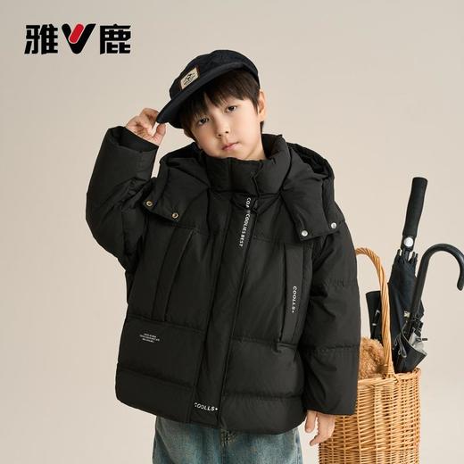 V/雅鹿2025新款冬季儿童羽绒服男女童加厚亲子款羽绒服连帽外套 商品图4