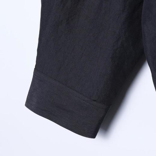 SDSA男装2026新款高贵轻奢韩版简约按扣立领夹克外套百搭宽松纯色 商品图3