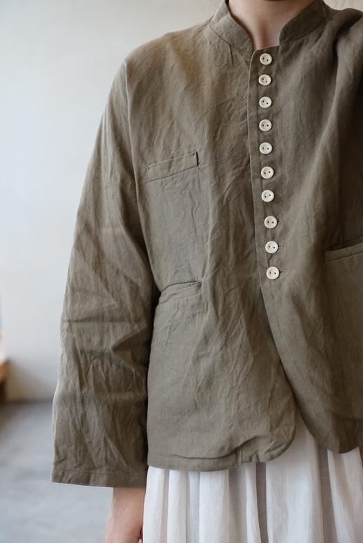 Atelier d'antan麻质短外套 商品图6
