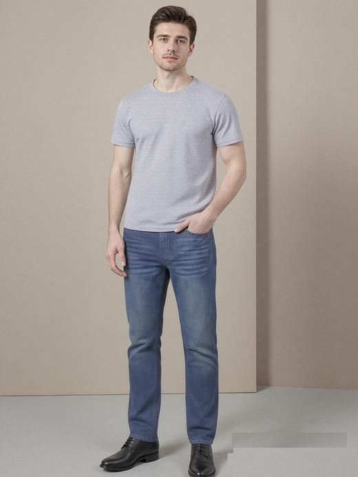 佐丹奴男装26年新款直筒纯棉薄牛仔裤13116011 商品图3