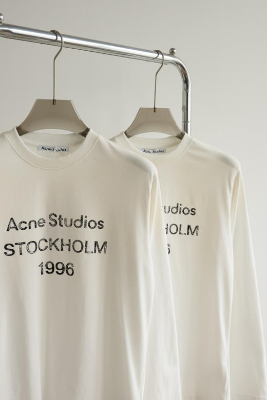 做旧白 @cne Stud1os SS25 重磅做旧破坏长袖 CX252 商品图4