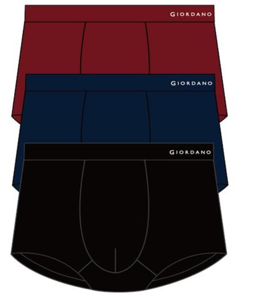 佐丹奴男装莫代尔三条装平角内裤（贴身衣物，不设退换）01175201 商品图1