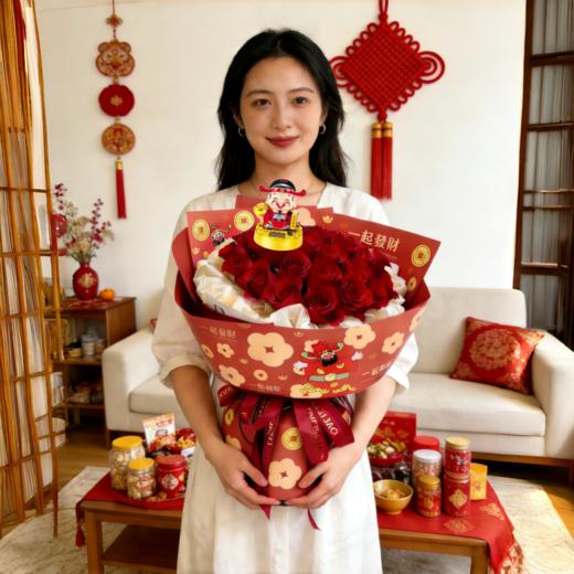 我的爱只留给你----33支玫瑰花束十选一 商品图5