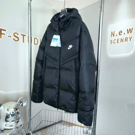 F020128冬季短款连帽羽绒棉服外套男女同款 商品图1