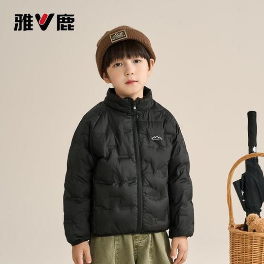 V/雅鹿儿童轻薄羽绒服男女中大童保暖内穿立领外穿秋冬百搭外套 商品图3
