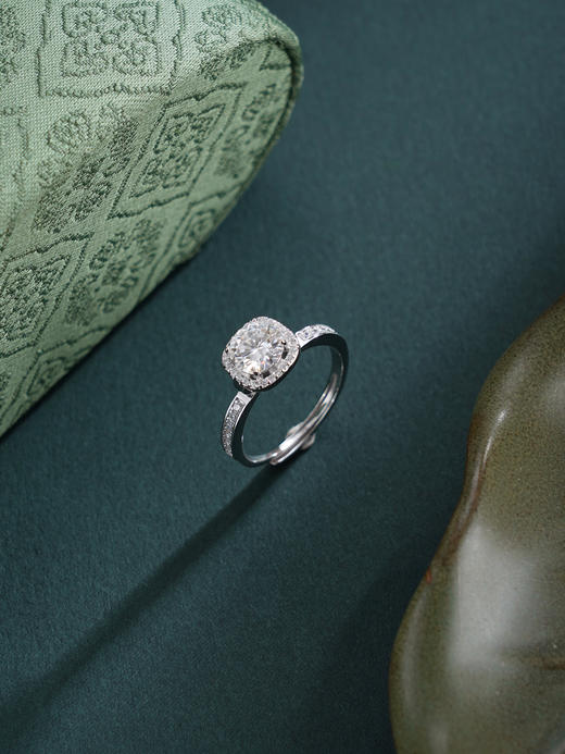 子佩集【预备新娘】银S925戒指【FYJ-0712101W】时尚方钻2601 商品图2