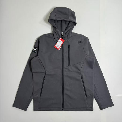 原单正品HH海丽salt针织运动帽衫 

只有灰色L，适合150斤左右

压胶工艺，立体裁剪，后背立体logo，内里全包边，超级舒适 商品图0