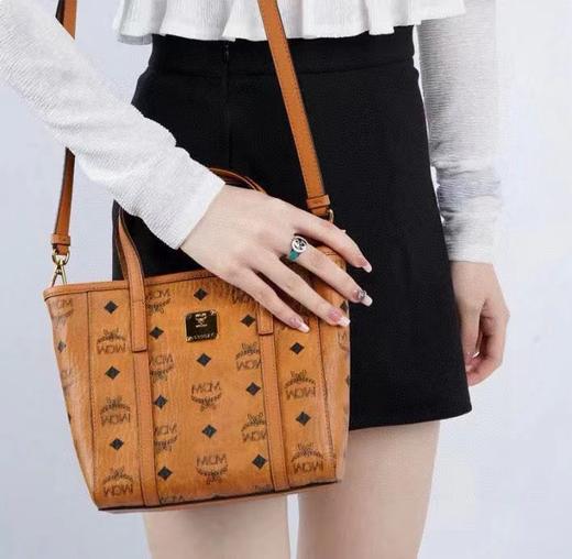 F020129迷你菜篮子包购物包干邑色女生通勤百搭包 商品图4