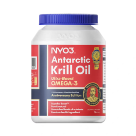 【跨境】挪威NYO3诺威佳阿蒙森磷虾油omega3 60粒/瓶